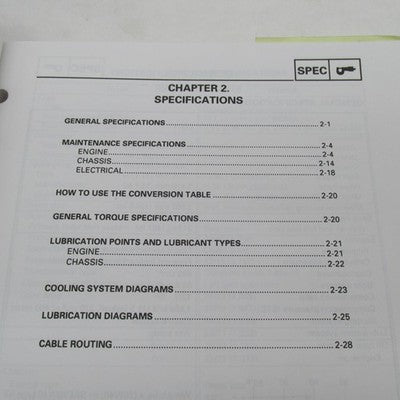 Yamaha OEM YZF600 Service Manual Factory Operator Guide LIT-11616-10-5