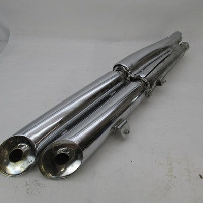 Harley OEM 02-07 V-Rod VRSC Chrome Exhaust Midpipe & Mufflers 65151-01