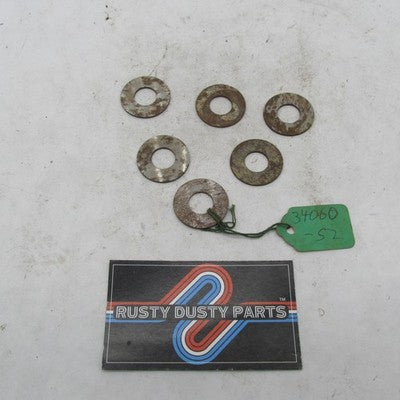 Lot of 6 Harley-Davidson OEM NOS Shifter Cam Thrust Washers 34060-52