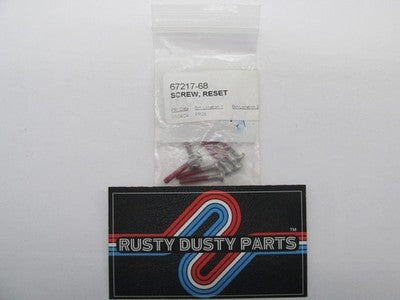 Lot of 7 Harley-Davidson NOS Speedometer Trip Meter Reset Screws 67217