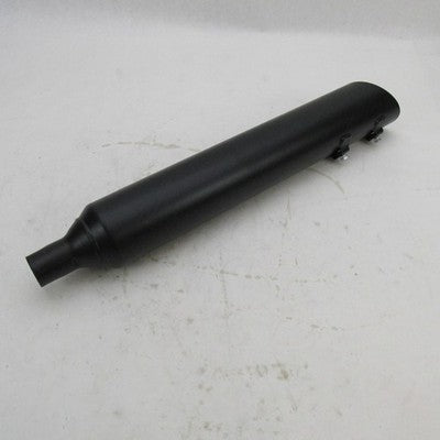Set of Harley OEM Stock 17+ Freewheeler Black Slip-On Mufflers 6490134