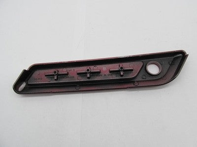 Harley OEM NOS Left Saddlebag Latch Faceplate, Velocity Red Sunglow 90