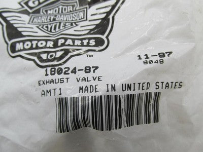Harley-Davidson Genuine NOS XL 1200 Sportster Evo Exhaust Valve 18024-