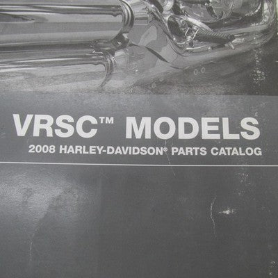 Harley-Davidson Official Factory 2008 VRSC Models Parts Catalog 9945