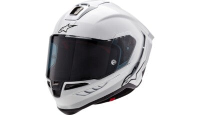 Alpinestars Supertech R10 Helmets Gloss White 2XL 8200124-2170-XXL