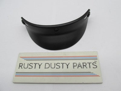 Indian OEM NOS Retro Open Face Helmet Sun Peak Visor, Black 2868830