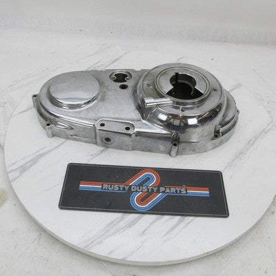 Harley Davidson OEM Chrome Primary Chain-case Clutch Cover Sportster 3
