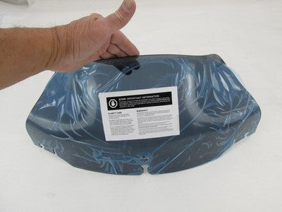 Klock Werks NOS KW05-01-0210 Flare Windshield 8.5" Dark Smoke 2310-027