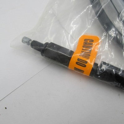 LA Choppers NOS 15-17" Ape Hanger Black Vinyl Clutch Cable LA-8110C16B