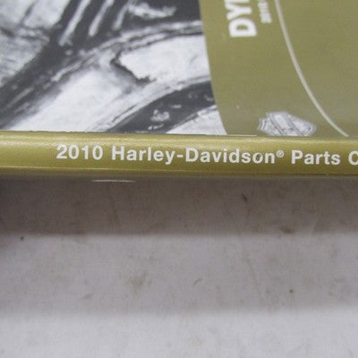 Harley-Davidson Official Factory 2010 Dyna Models Parts Catalog 99439-