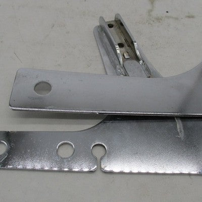 Pair of Harley Davidson OEM Chrome Sissy Bar Side Plates 96-05 Dyna FX