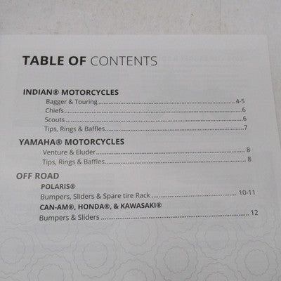 Tab Performance Harley Davidson Spring/Summer 2024 Product Catalog
