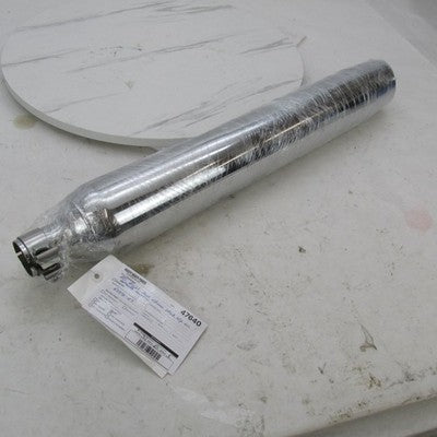 Harley OEM Chrome Right Side Single Slip On Exhaust Muffler Touring 65