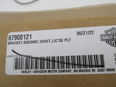 Harley Genuine NOS 2016-2017 FXDB Dyna Street Bob License Plate Bracke