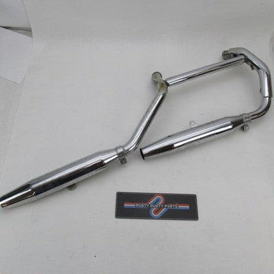 Harley-Davidson OEM Stock Sportster XL Exhaust System 65605-87A 65613-