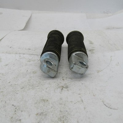 Pair of Harley-Davidson Genuine OEM Ribbed Rubber Passenger Footpegs