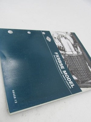 Harley Davidson Official Factory 2013 FXSBSE Models Parts Catalog 9945