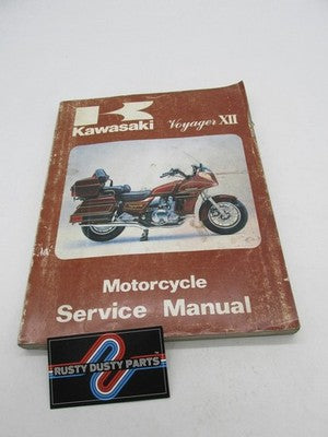 Kawasaki Official Factory 1986 Vayager XII Motorcycle Service Manual B