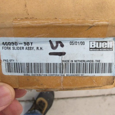 Buell Harley Davidson Pair Front Fork Slider Assy RH and LH 46096-98Y