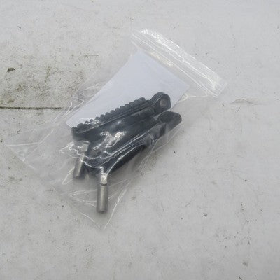 Pair of Harley Davidson OEM Black Footpegs V-Rod Sportster Streamliner