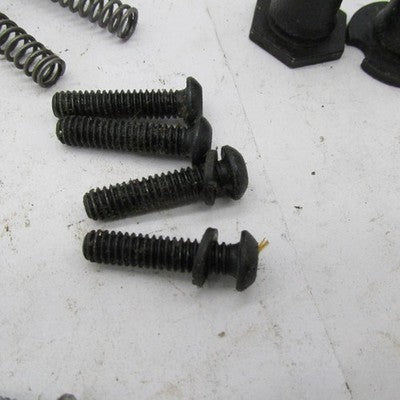 Large Mixed Lot of Vintage Brake Caliper Hardware and Reservoir Cylind