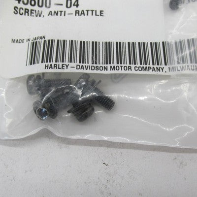 Lot of 5 Harley-Davidson OEM NOS Clutch Lever Anti-Rattle Screws 45800