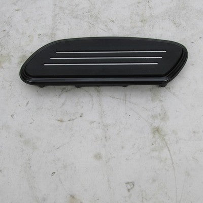 Pair of Harley OEM NIB Streamliner Passenger Footboard Inserts Black 5
