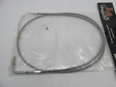 LA Choppers NOS 15"-17" Stainless Braided Throttle Cable 0650-1417 | L