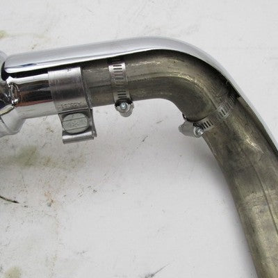 Harley OEM Stock 23-24 CVO Chrome Exhaust Muffler w/ Crossover Pipe 64
