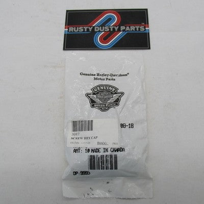 Lot of 6 Genuine Harley-Davidson OEM NOS Hex Cap Screws 5/16-18 x 3/4