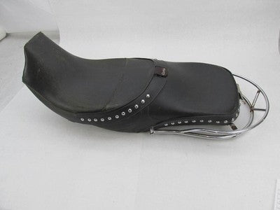 Corbin Harley Davidson 1996-03 Dyna FXD Leather Studded Seat with Grab Bar