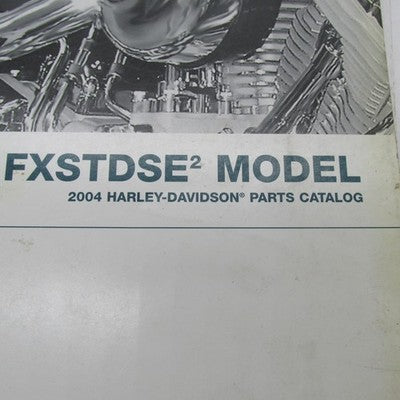 Harley Davidson Genuine 2004 FXSTDSE2 Model Parts Catalog Factory 9943