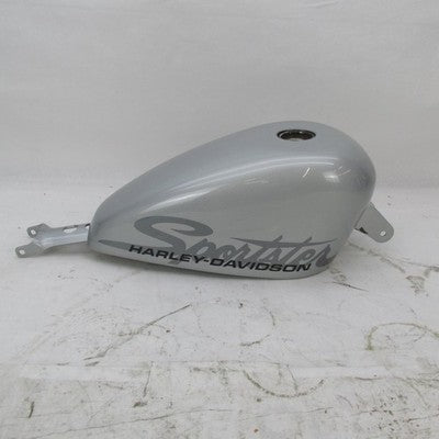 Harley OEM 10-21 Sportster Forty-Eight XL1200X EFI Gas Fuel Tank Silve