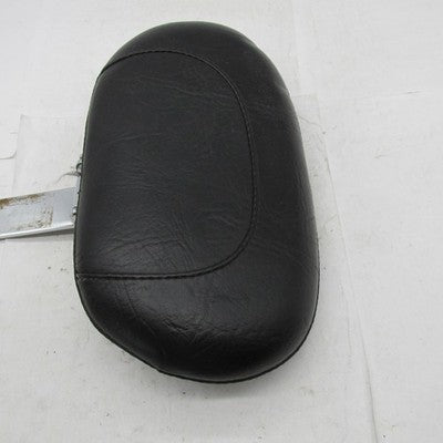 Mustang Adjustable Smooth Driver Backrest w/Chrome Studs Harley Tourin