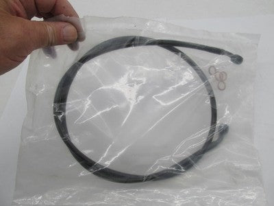 LA Choppers Midnight Brake Line - 12"-14" Indian Scout Brake Line LA-8