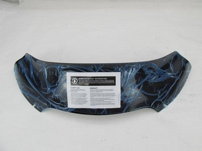 Klock Werks NOS KW05-01-0403 Sport Pro Flare Windshield 6", Black 2310