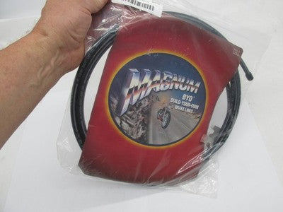 MAGNUM SHIELDING BYO Universal Hydraulic Brake Line 12ft Black 495012A