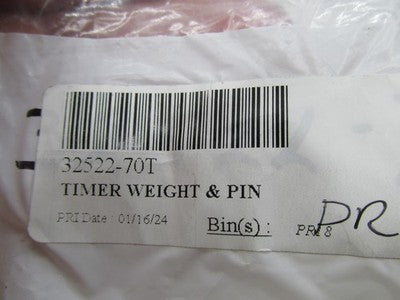 Harley Davidson Genuine NOS NIB Pair Timer Weight & Pin 32522-70T