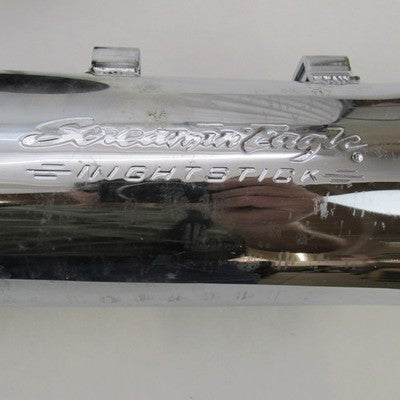 Pair of Harley OEM Screamin Eagle Nightstick Slip-on Mufflers FLTRU 64