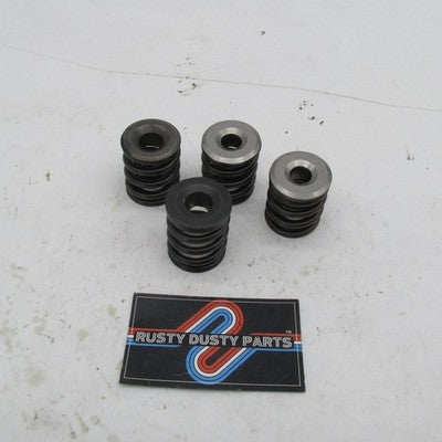 Lot of 4 Harley Genuine Engine Valve Springs w/ Top Retainers 18201-57