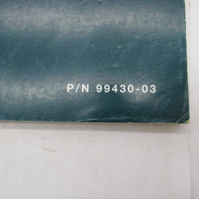 Harley Davidson Genuine FXSTDSE Model 2003 Parts Catalog 99430-03