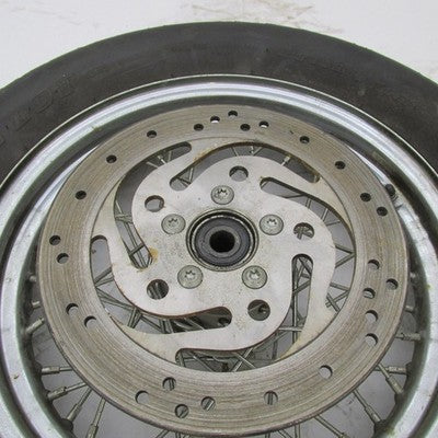 Harley OEM 16x3" Rear 40-Spoke Laced Wheel w/ Brake Disc Rotor 40976-0