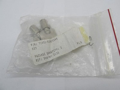 Harley-Davidson Genuine NOS Ignition Barrel Key Set 71452-91A Code 334