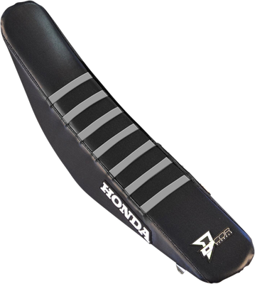 D'COR Seat Cover Black/Gray Ribs 3010082