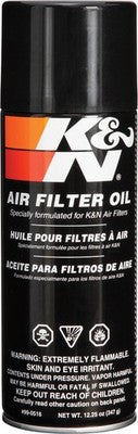 K & N Air Filter Oil 12oz. Aerosol Can 99-0516