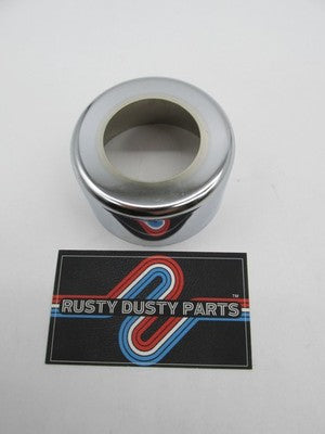 Harley Davidson Genuine NOS Upper Case Shock Absorber Chrome Cover 547
