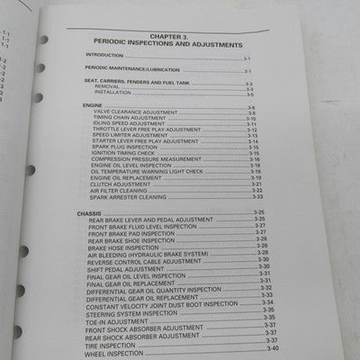 Yamaha OEM YFM400FWNM (C) 1999 Service Manual LIT-11616-13-22 5FU-F819
