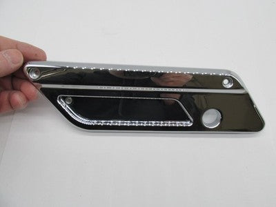 Harley Davidson Genuine NOS NIB Left Hand Face Plate Chrome 90200429