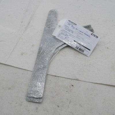 Pair Harley OEM Chrome Rigid Sissy Bar Mount Brackets 04-15 Sportster