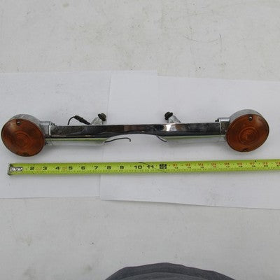 Vintage Harley Davidson Chrome Turn Signal Bar Mount Bracket Used 6851